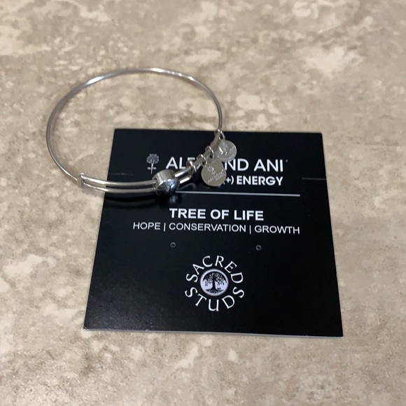 Alex & Ani (+) Energy Tree of Life Bangle - Picture 3 of 3
